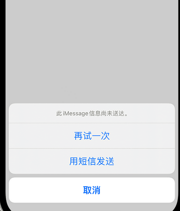 下冶镇apple维修iPhone上无法正常发送iMessage信息