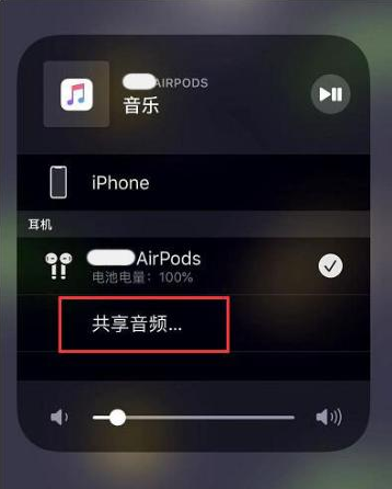 下冶镇苹果14音频维修点分享iPhone14音频共享设置方法 