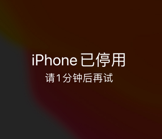 下冶镇苹果手机维修分享:iPhone 显示“不可用”或“已停用”怎么办？还能保留数据吗？ 