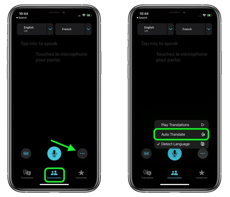 下冶镇苹果手机维修分享iOS 15 “翻译” App 新改进 