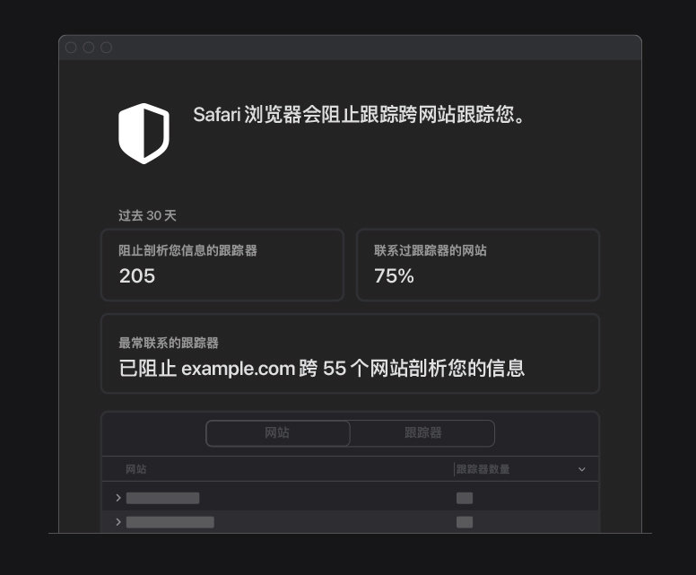 下冶镇苹果手机维修分享如何在 Safari 浏览器中查看和打开隐私报告 